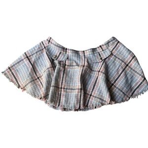 Sugar thrillz tweed mini skirt